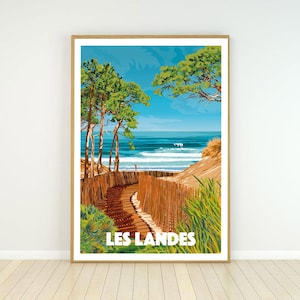 Cartel de las Landas