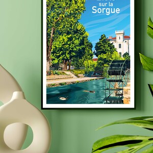 Cartel de Isle sur la Sorgue - Rueda imagen 3