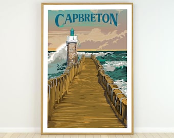 Capbreton poster