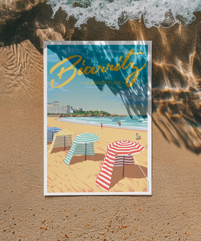 Cartel de Biarritz imagen 1
