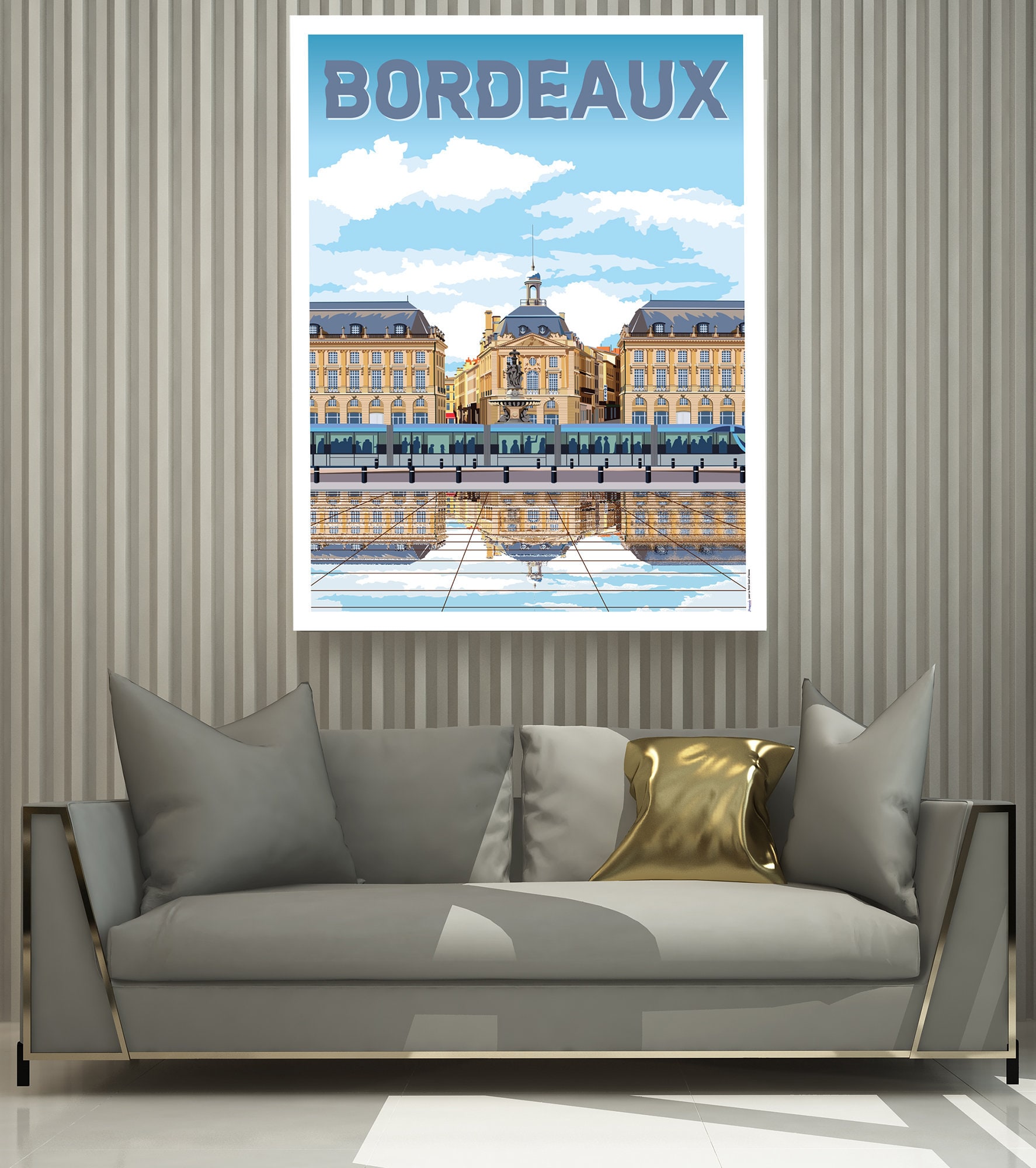 Affiche Ville de Bordeaux