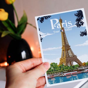 Carte postale de Paris