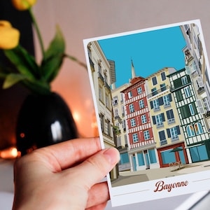 Carte postale de Bayonne - Ruelle