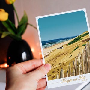 Carte postale de Naujac sur mer