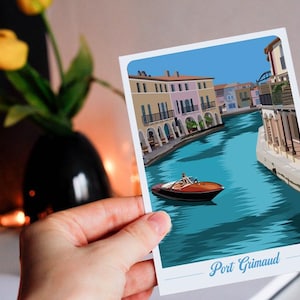 Carte postale de Port Grimaud