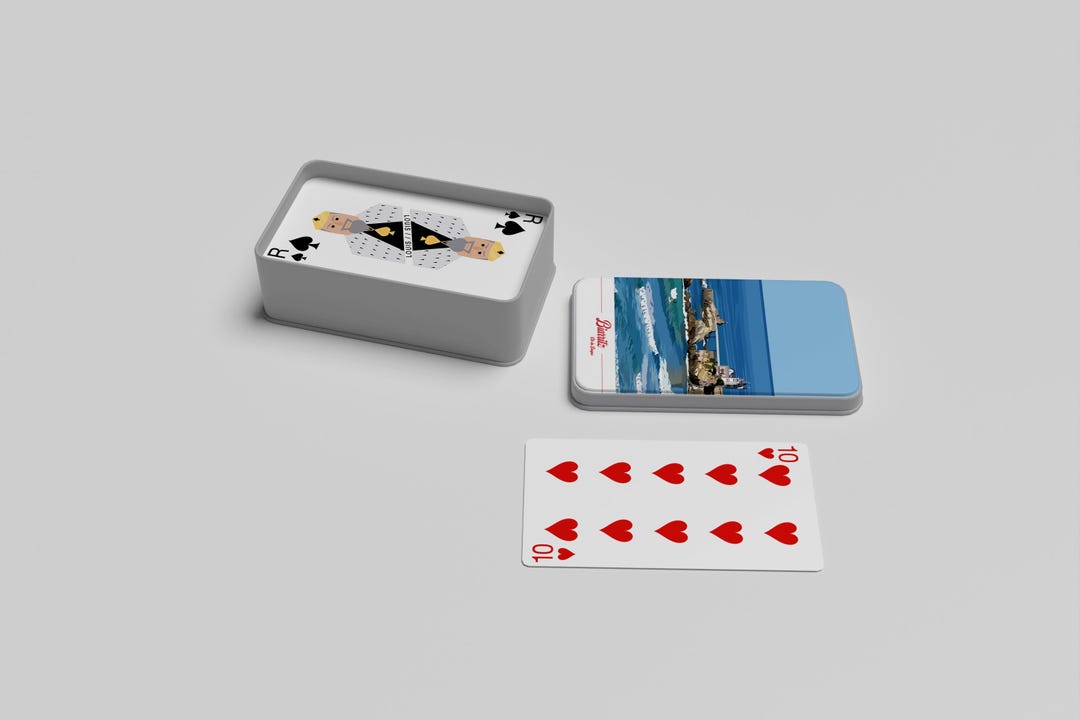 Biarritz Card Game - Basque Coast - Etsy
