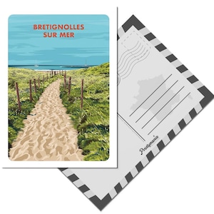 Postcard from Bretignolles-sur-Mer