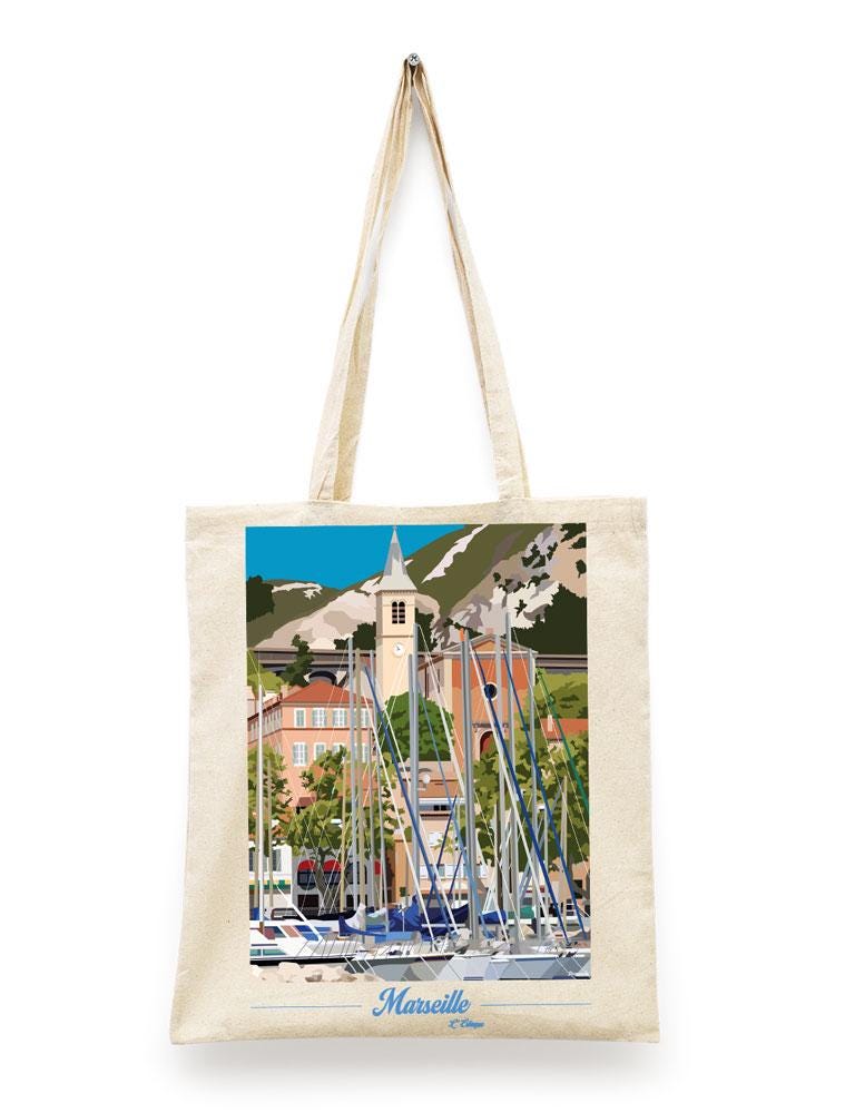 Marseille Tote Bag - L'Estaque