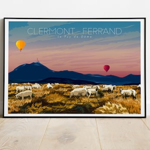 Cartel de Clermont-Ferrand - Puy de Dôme