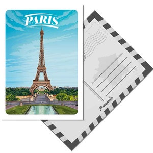 Carte postale de Paris - Champs de Mars