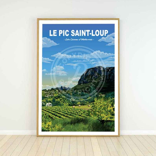 Poster of the Pic Saint-Loup