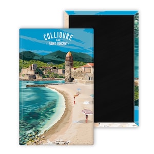 Magnet de Collioure - St Vincent Beach