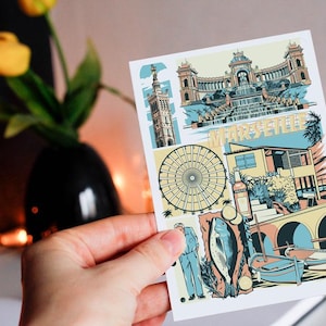 Carte postale de Marseille - Générique