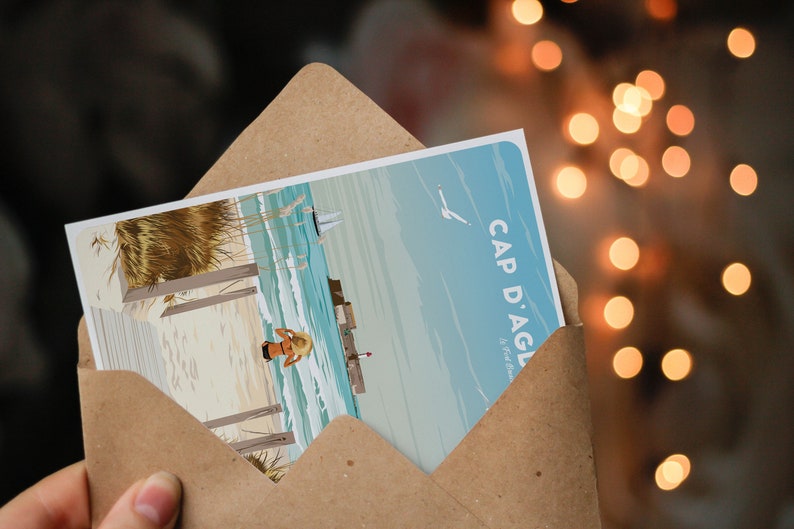 Carte postale du Cap d'Agde image 2