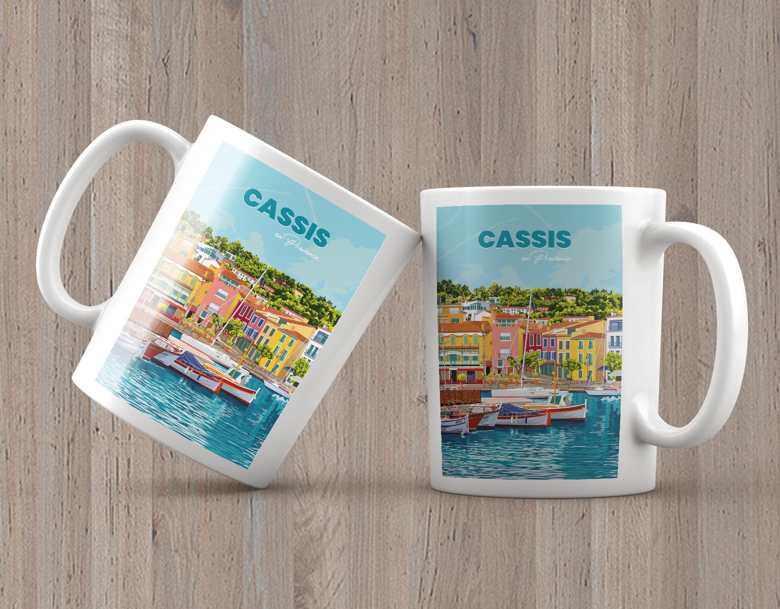 Mug de La Ville Cassis - Le Port