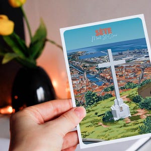Carte postale de Sète - Mont Saint-Clair