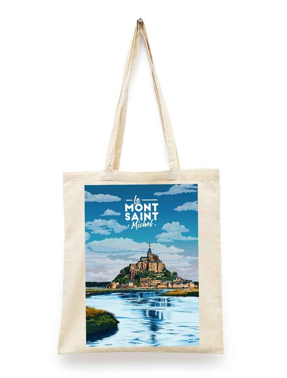 Mont-saint-michel Tote Bag - Etsy