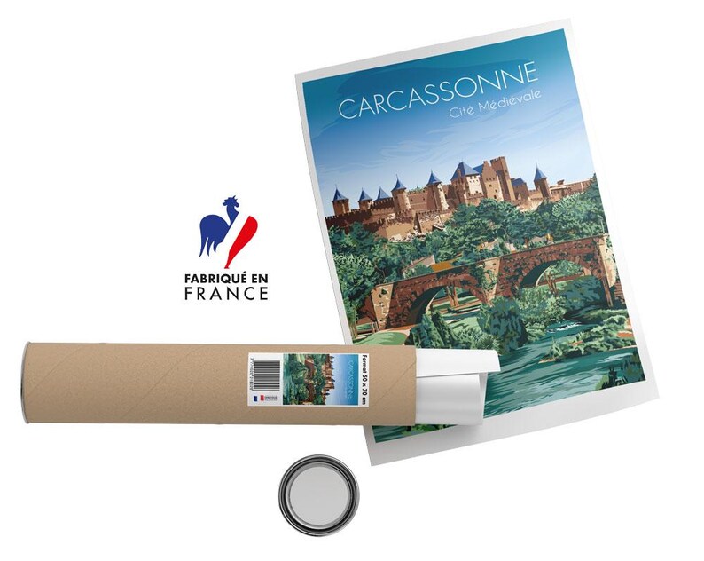 Cartel de Carcassonne imagen 3