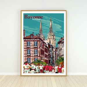 Cartel de las celebraciones de Bayona