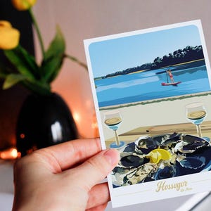 Carte postale de Hossegor - Lac marin