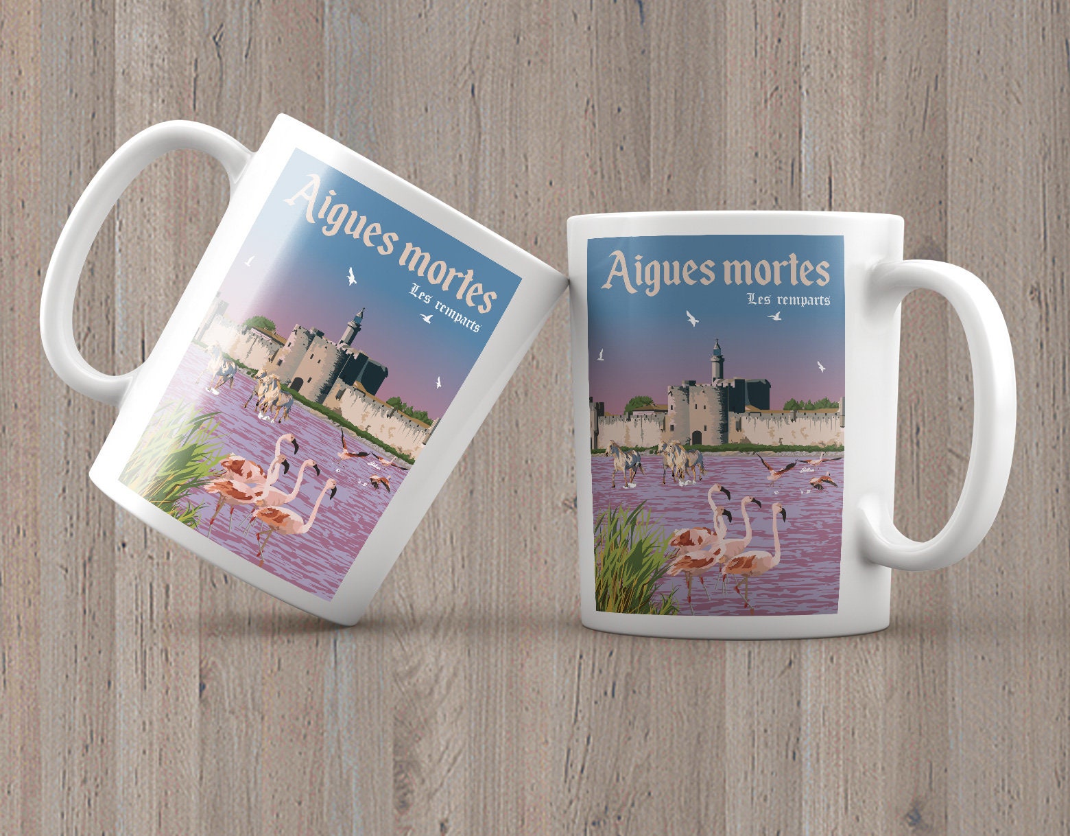 Mug Visuel de Aigues-Mortes