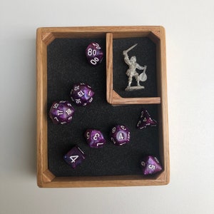 Dice and Character Vaults, Dice Holder, Mini Figure Holder