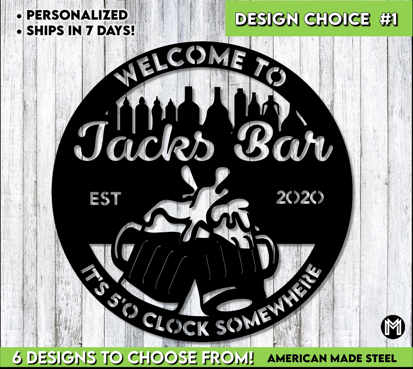 to the Bar Sign Cocktail Bar Sign Bar Signs Made Etsy