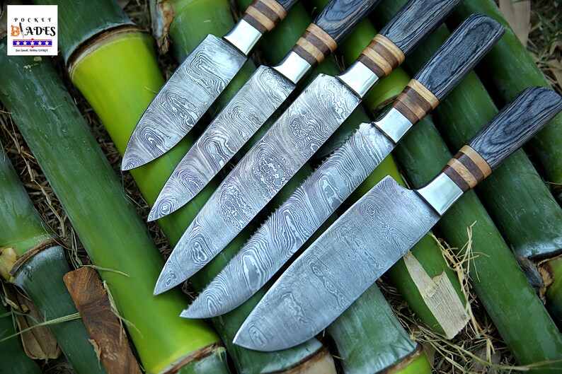 Premium Handmade Damascus Steel BBQ Knife Collection main image 0