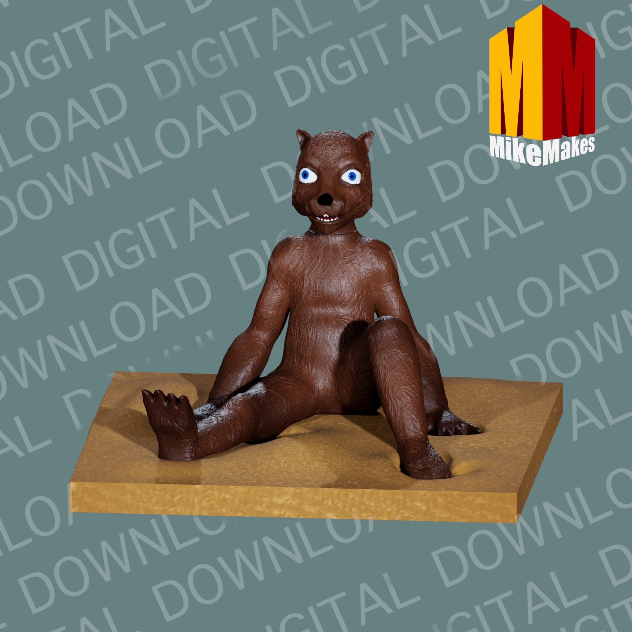 weasel suicide squad stuffed animal