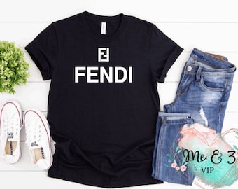 fendi t shirt etsy