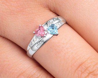couple name ring design