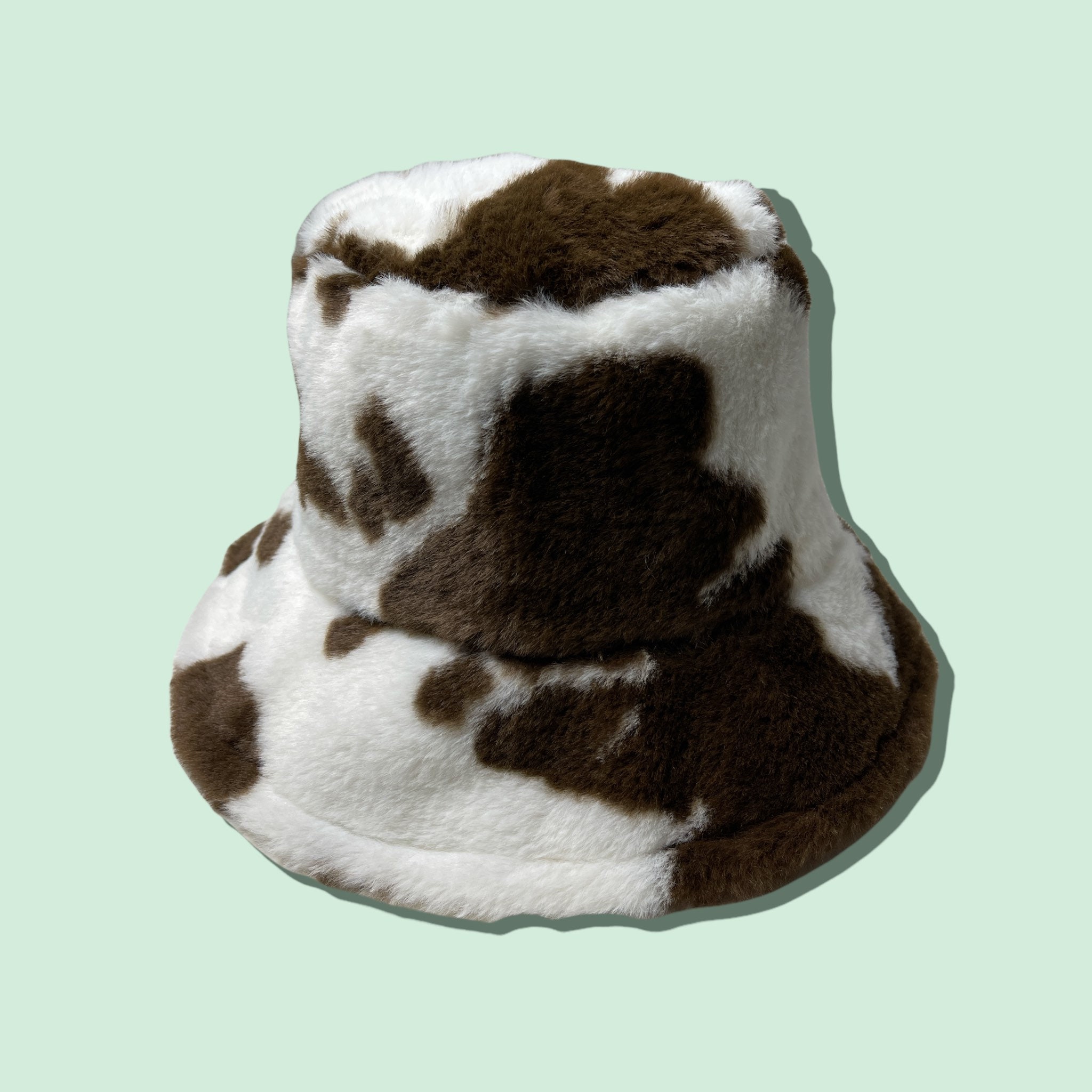 Brown Fuzzy Bucket Hat - Etsy UK