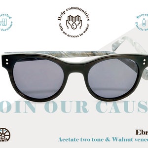 Black Cateye Sunglasses, Womens Retro Sunglasses, Black Oval Sunglasses