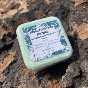 Fresh From the Shower Handmade Soap (Travel Size)