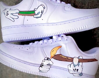 weed custom air force 1