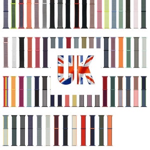 Nylon Replacement Band for Apple Watch Strap 10/9/8/7/6/5/4/3/SE - 45/44/42/41/40/38