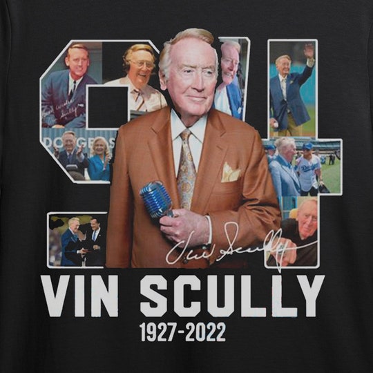 Vin Scully Shirt, Its Time For Dodgers Baseball Shirt
