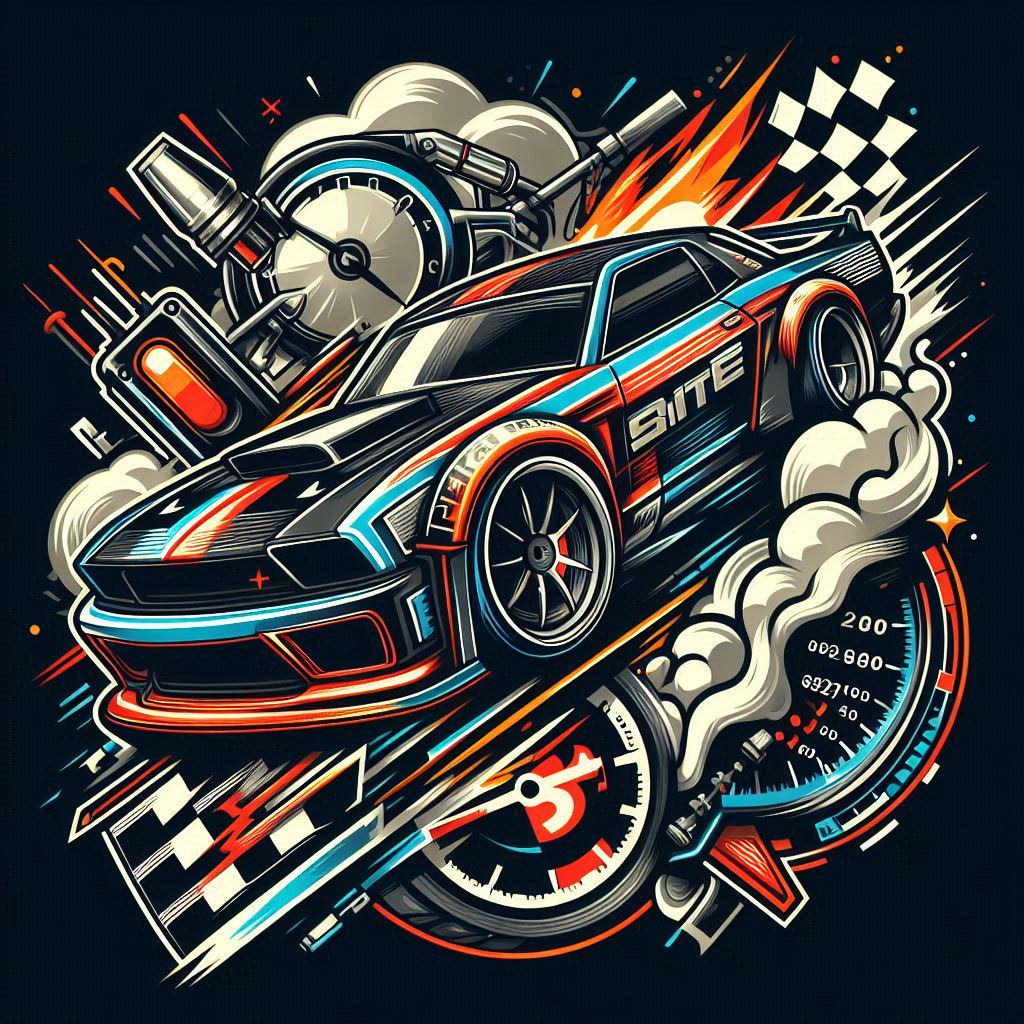 Etsy Racing Designs Digital Art Racing Logo JPG - Etsy
