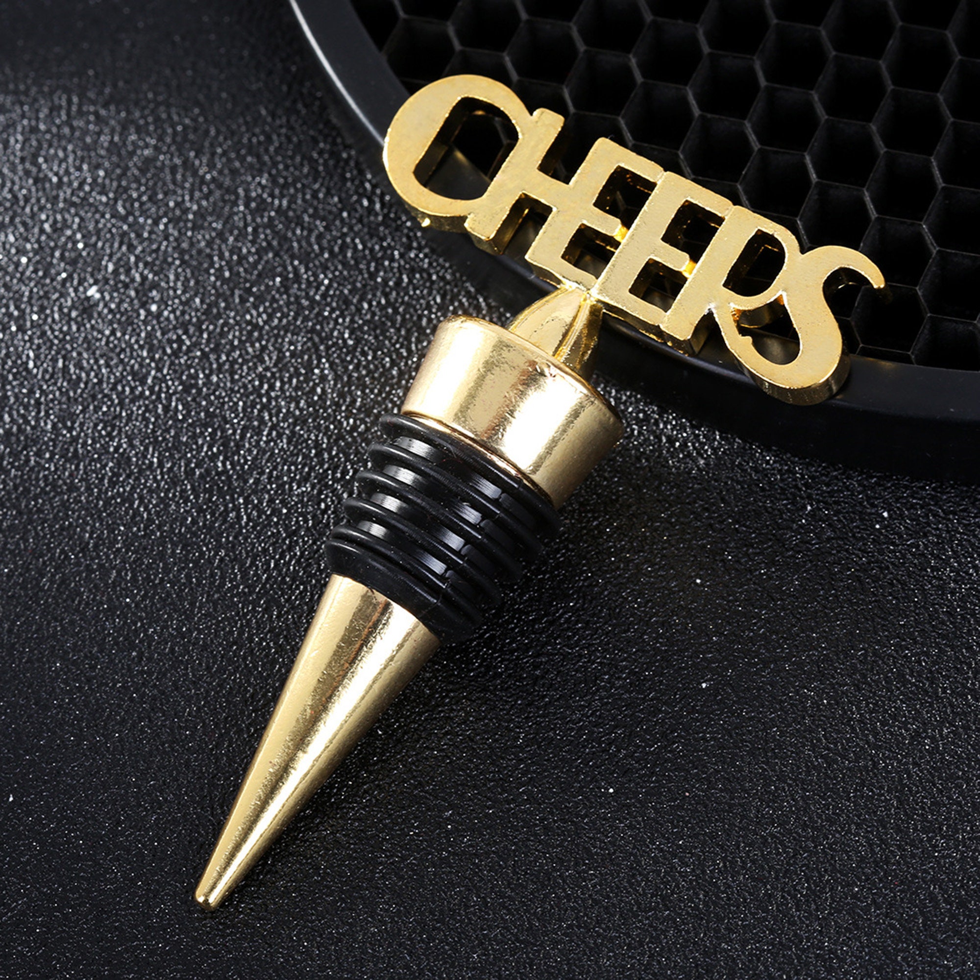 20PCS Letter Wine Stopper Metal Cheers Wine Stopper Wedding Etsy