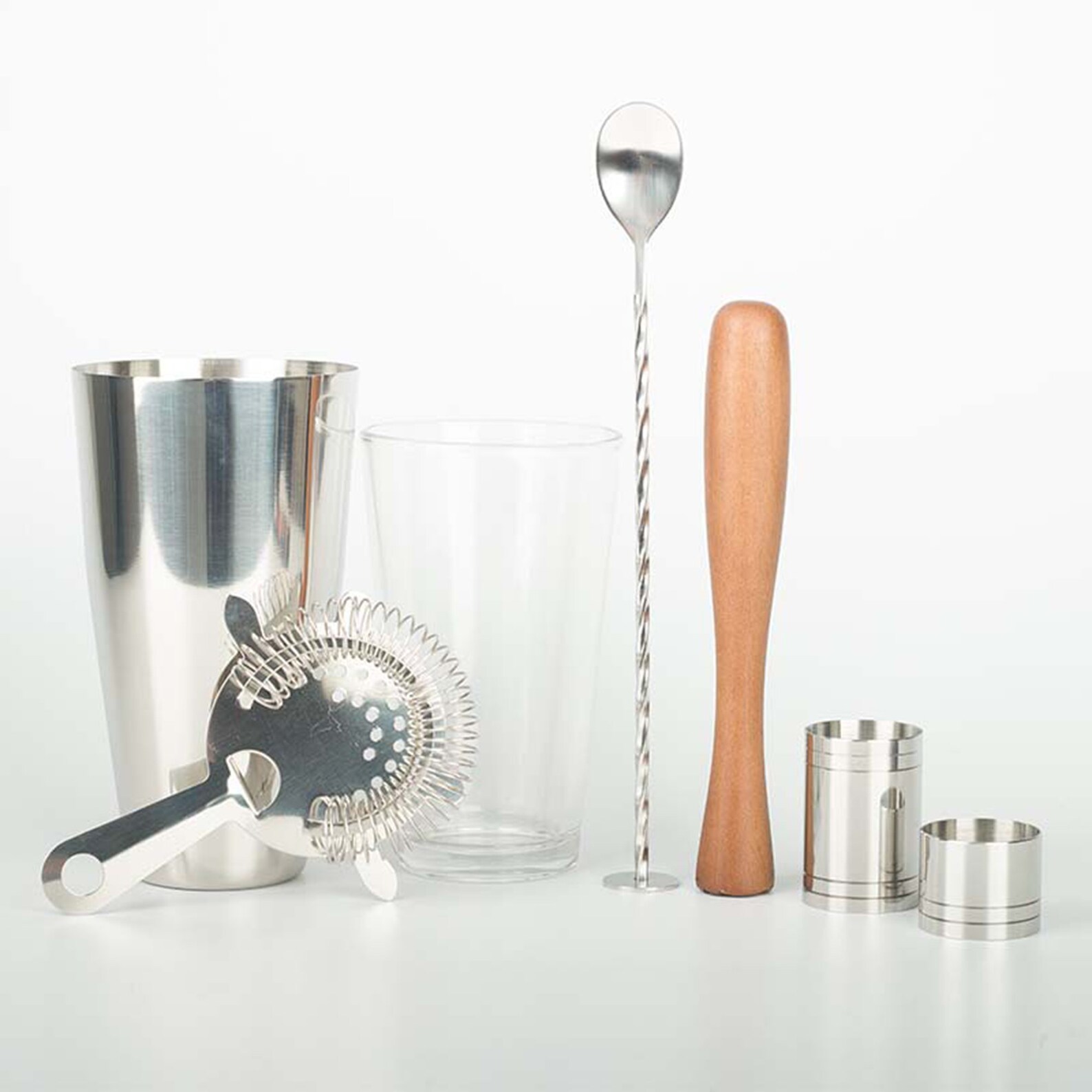 6PCS Cocktail Shaker Set Cocktail Shaker Set with Box Etsy