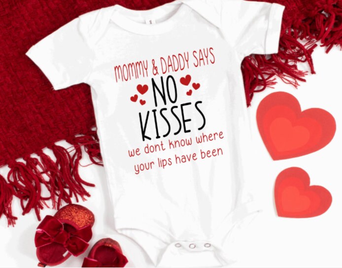 Mommy and Daddy Says Don't Kiss Me Do Not Kiss Me Etsy