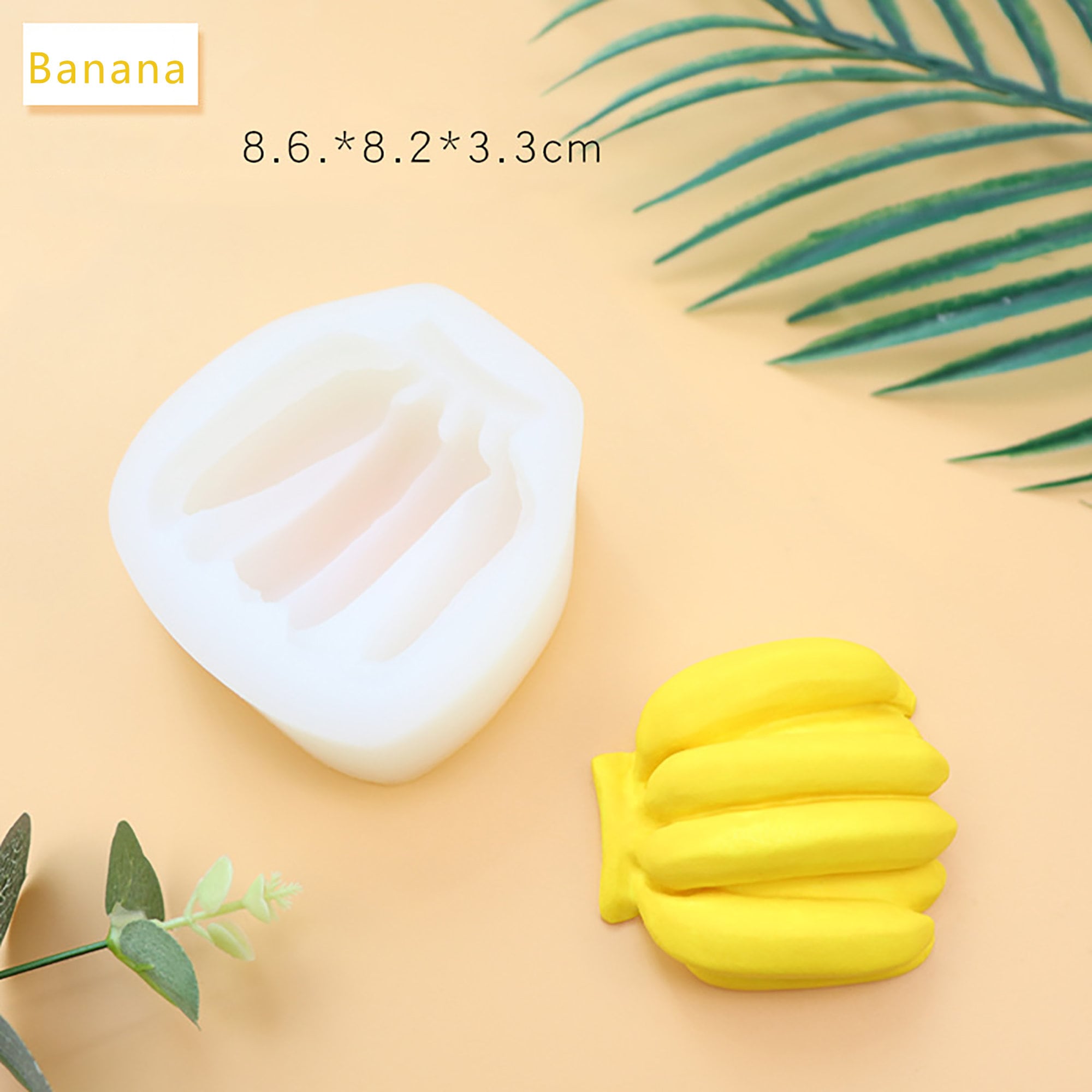 Banana Mango Silicone Mold Mangosteen Lemon Fruit Candle Etsy