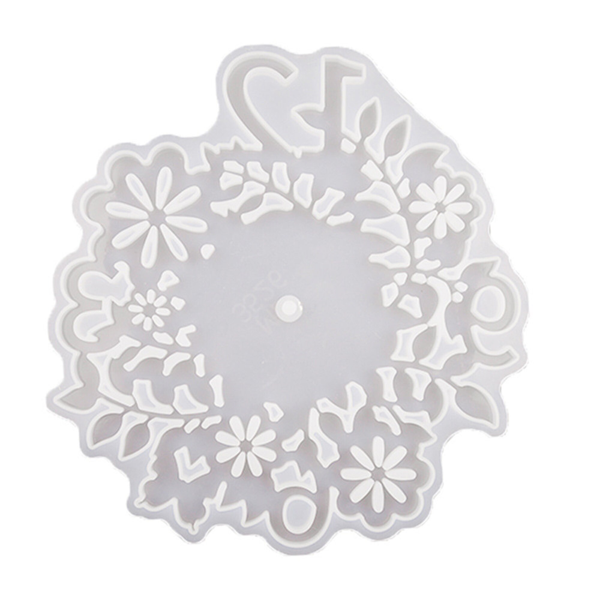 Clock Large Resin Silicone Mold With Watch Movement DIY Wall Etsy