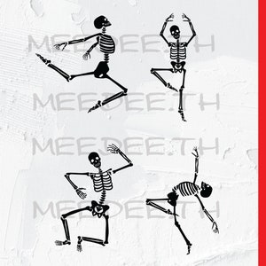Dancing Skeleton Svg | Instant Download for Cricut Design Space