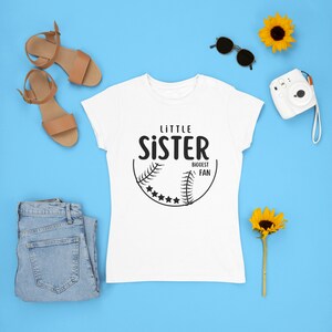Baseball Sister Svg, Little Sister | Instant Download for Cricut Design Space