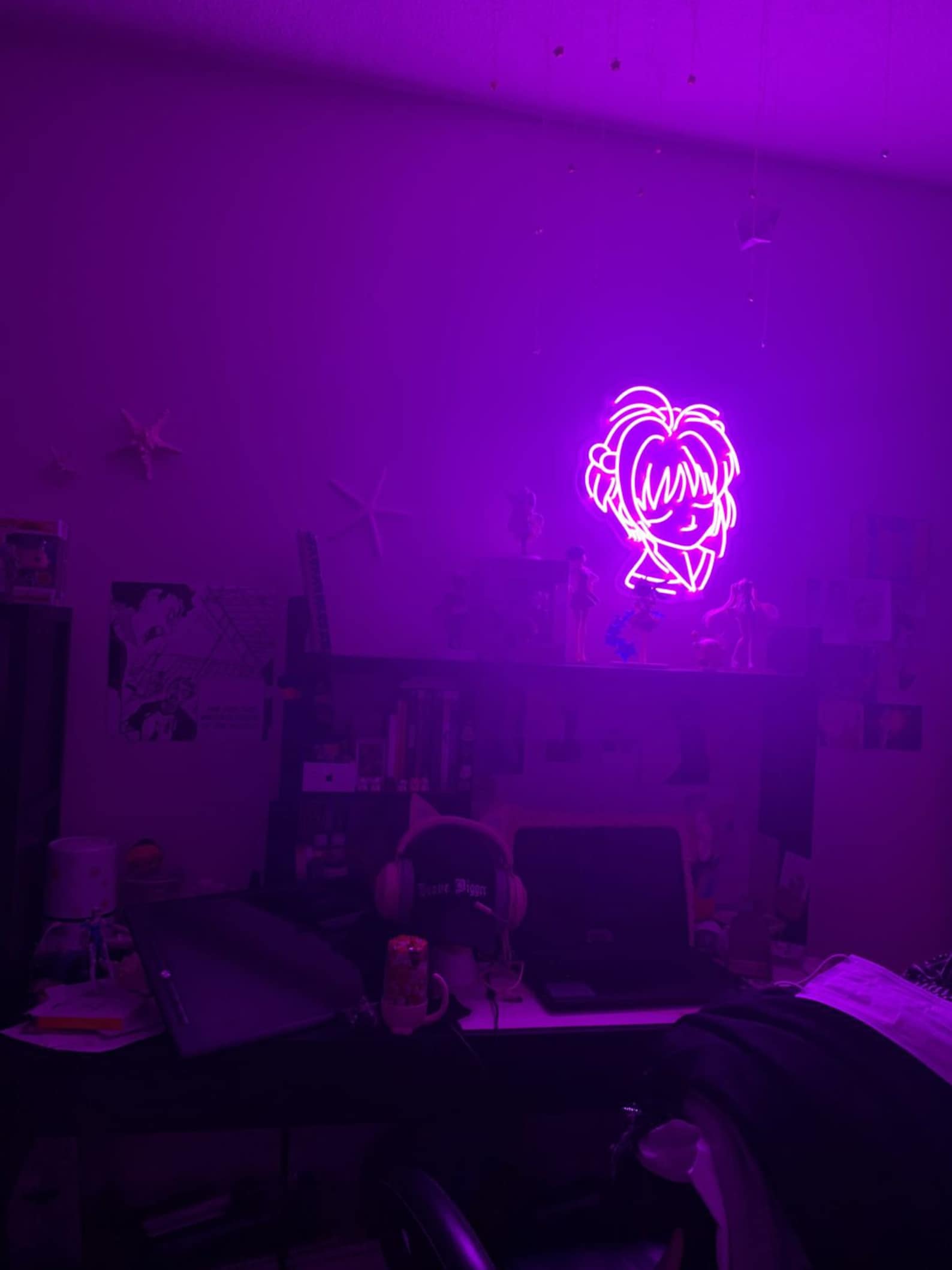 Anime Neon sign Anime LED Custom Neon SignHome | Etsy