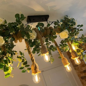 This is Real touch LATEX material better than silk material’s 1.8m rose eucalyptus garland