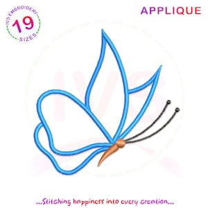 Butterfly applique embroidery design, Butterfly embroidery, Butterfly embroidery,Butterfly embroidery,Butterfly design,mini Butterfly design