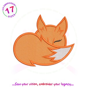 Fox embroidery design, pup machine embroidery, Fox embroidery file, Fox embroidery designs, Fox design, mini embroidery Fox, Fox stitch fill
