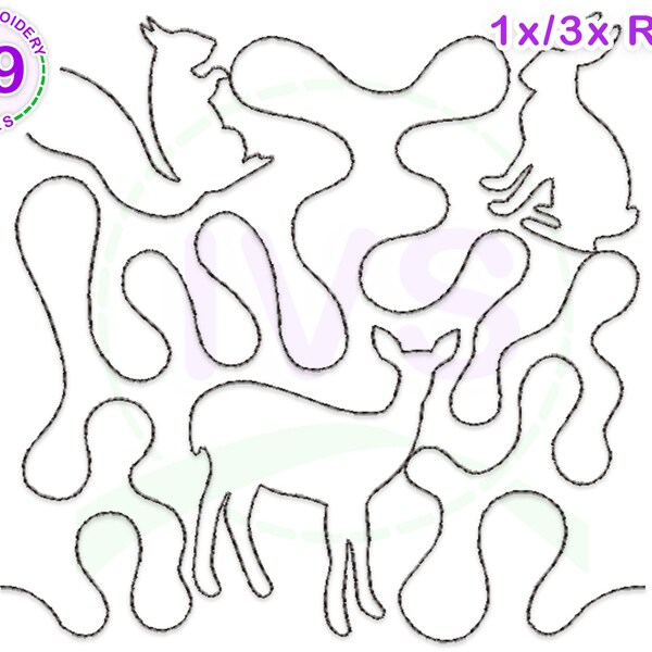 Fox Quilt Block - Etsy